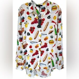 NWT Jane & Delancey Foodie Button Down